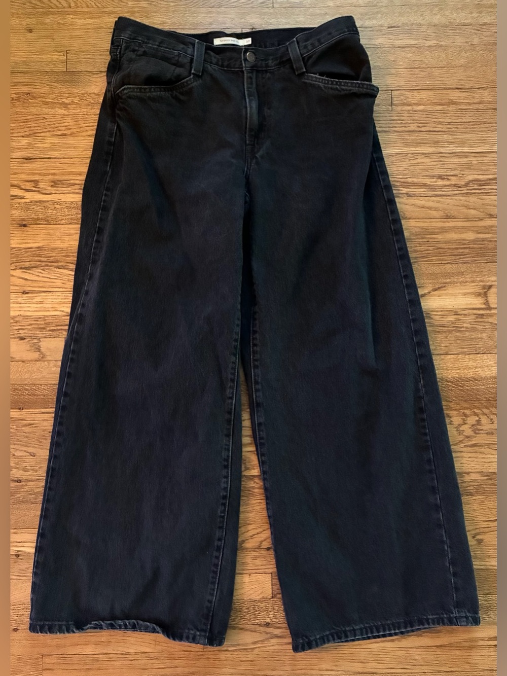 Levi’s 94 Baggy Wide Leg Jeans Black Wash 30
